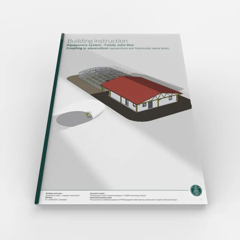 Aquaponiksystem Selbstbauanleitung - Kundenspezifisch